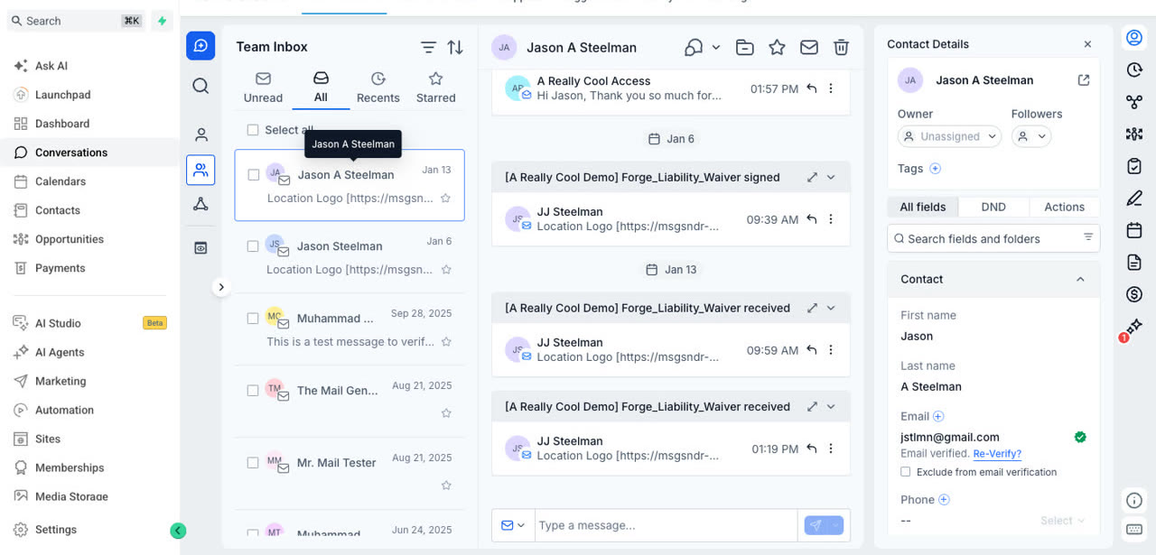 Every channel, one inbox